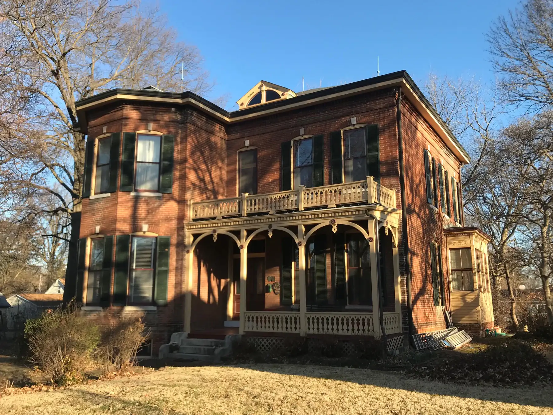 Historic Tiedemann House in O’Fallon, Illinois